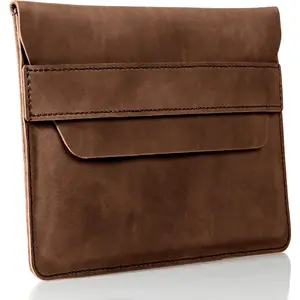 13 inch Leather MacBook air 16 inch Sleeve case MacBook Sleeve Water Proof Cover with Made up Original Goat Leather