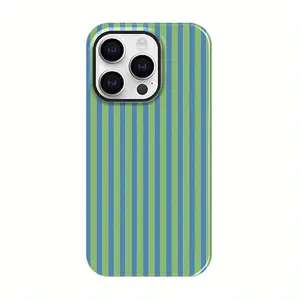 2-in-1 phone case matte texture, anti-fingerprint, anti-sweat hand durable, shockproof, fashion protection, suitable for iPhone 16, 15, 14, 13, 12, 11, 8, 7, Plus, Pro, Max, friends, fashion trend, phone case, perfect birthday gift