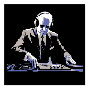 Stencil Stop DJ Joe Biden 4-Layered Stencil Set