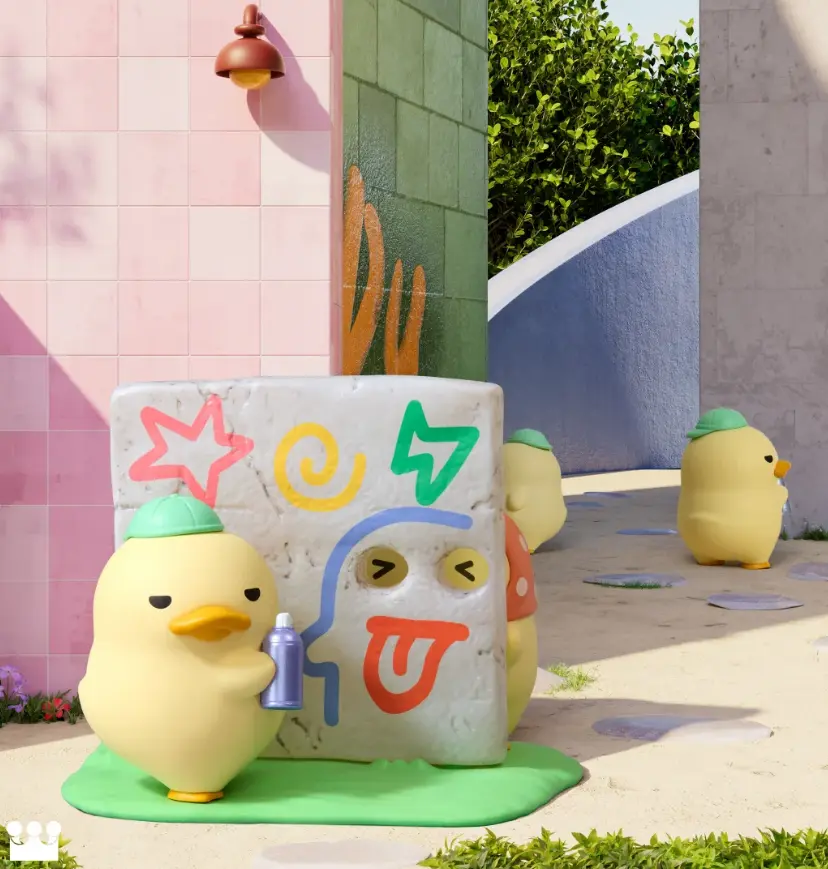 POP MART Mini DUCKOO Citywalk Series Figures Blind Box