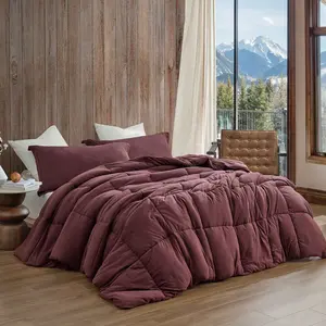 If My Bed Was a Hippo - Coma Inducer Oversized Comforter - Mahogany