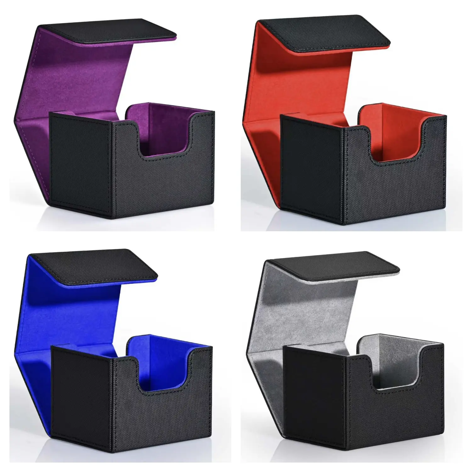 Card Deck Box for Trading Cards, MTG Commander Deck Box Holds 120+ Single Sleeved Cards, Leather Magnetic Card Storage Box Fits for TCG CCG Magic Cards - TikTok Shop Card Deck Box for Trading Cards, MTG Commander Deck Box Holds 120+ Single Sleeved Cards, Leather Magnetic Card Storage Box Fits for TCG CCG Magic Cards - TikTok Shop