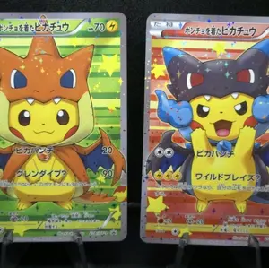MCharizard Y & X Pikachu Cosplay Fan Art Cards