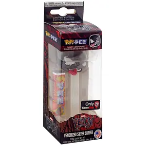 Funko POP! PEZ Marvel Venom - Venomized Silver Surfer [Metallic] Exclusive