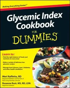 USED-Glycemic Index Cookbook for Dummies by Raffetto, Meri (Paperback)