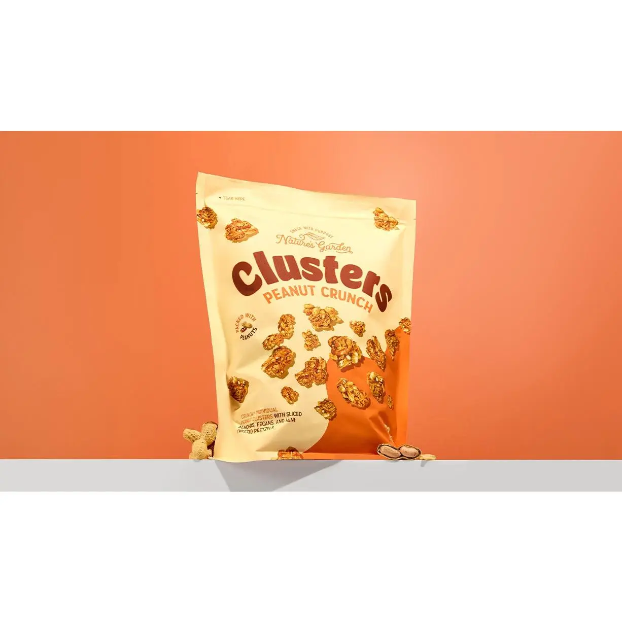 Nature's Garden Peanut Crunch Clusters - 32oz Nature's Garden Peanut Crunch Clusters - 32oz