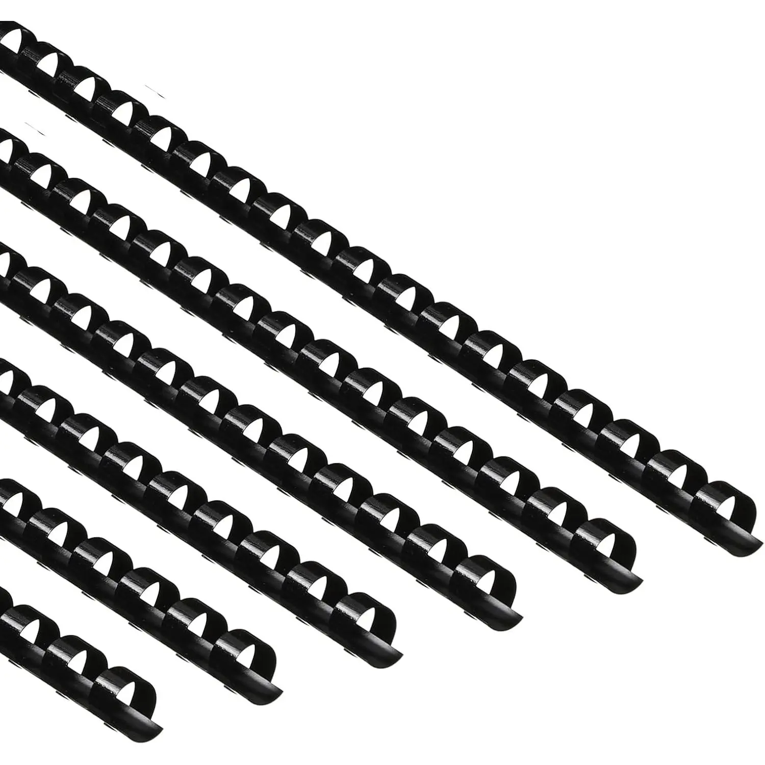 150 Pack Plastic Binding Combs Plastic Binder Comb Ring 19 Ring Binding  Spines Letter Size Spiral coils for Notebook Calendar(3/8 in,Black) -  TikTok Shop