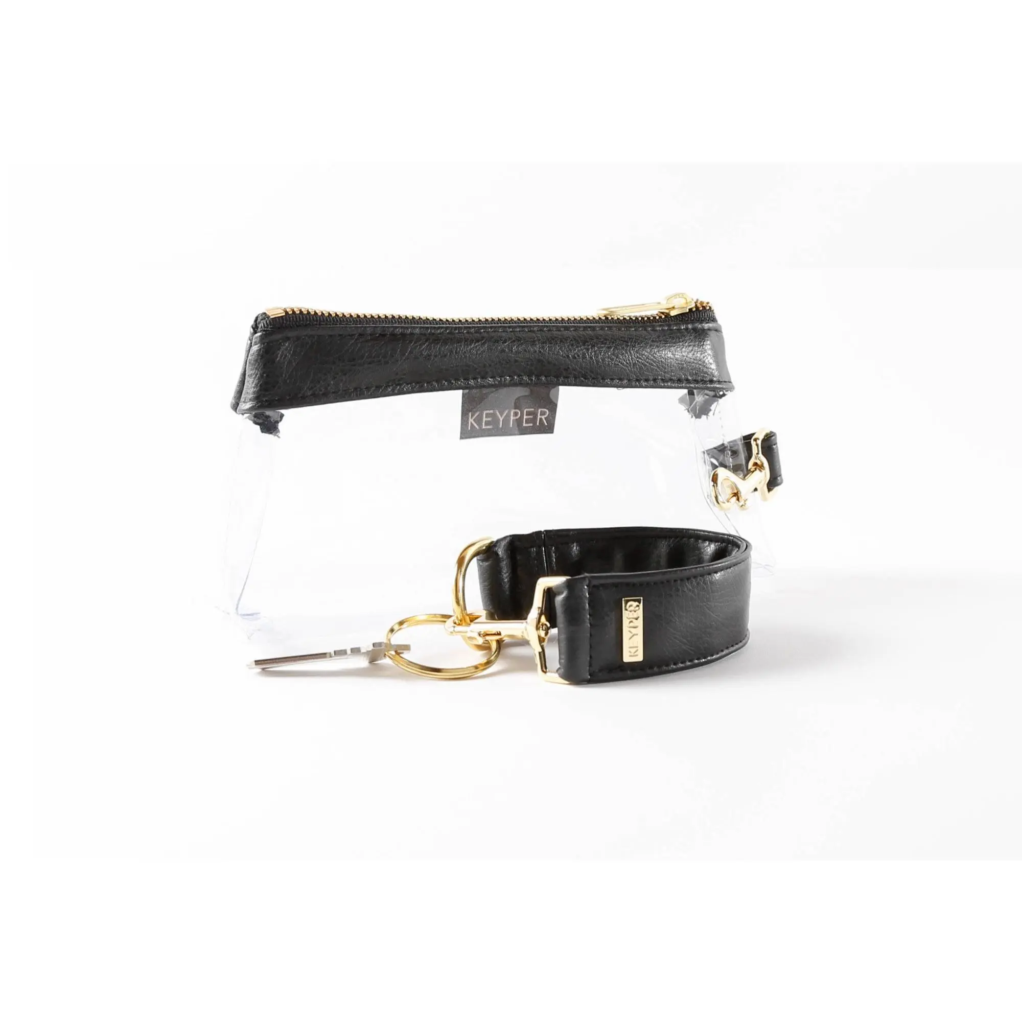 2-Piece Clear Wristlet Set