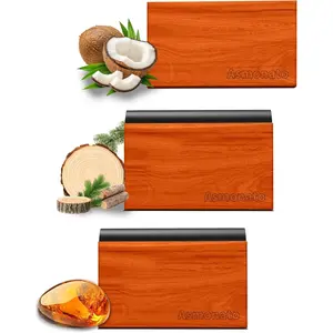 Car Air FreshenerThe Original Wood Air Freshener for Visor Clip  Long Lasting Car Odor Eliminator and Scent Diffuser for Cabin, Truck & SUV Metal ClipsVariety  Pack(TeakAmberCabana)