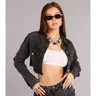 City Cool Cropped Denim Jacket