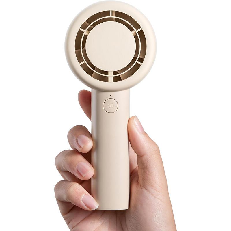 Portable Handheld Mini Cooling Personal Fan - Cordless Rechargeable, USB-Port, 5-Speed Adjustable Strong Airflow, 16/24H Working Time, Multipurpose Outdoor Travel Personal Fan, Ideal for Travel Camping, Gift for Coworkers, Cordless Rechargeable Fan toolup