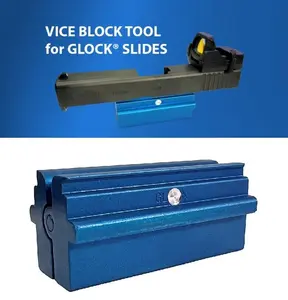 Armorer's Slide Vice Block Tool for Most Glock Slides