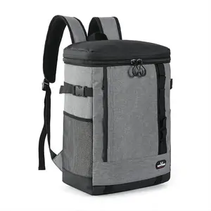 Outdoor Insulated Bento Bag, 1 Count Leak-proof Insulated Backpack, Waterproof Lightweight Insulated Bag for Travel, Camping, Beach, Lunch