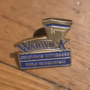Warwick Bethel Pins JW - Warwick Jehovah's Witnesses World Headquarters Pin