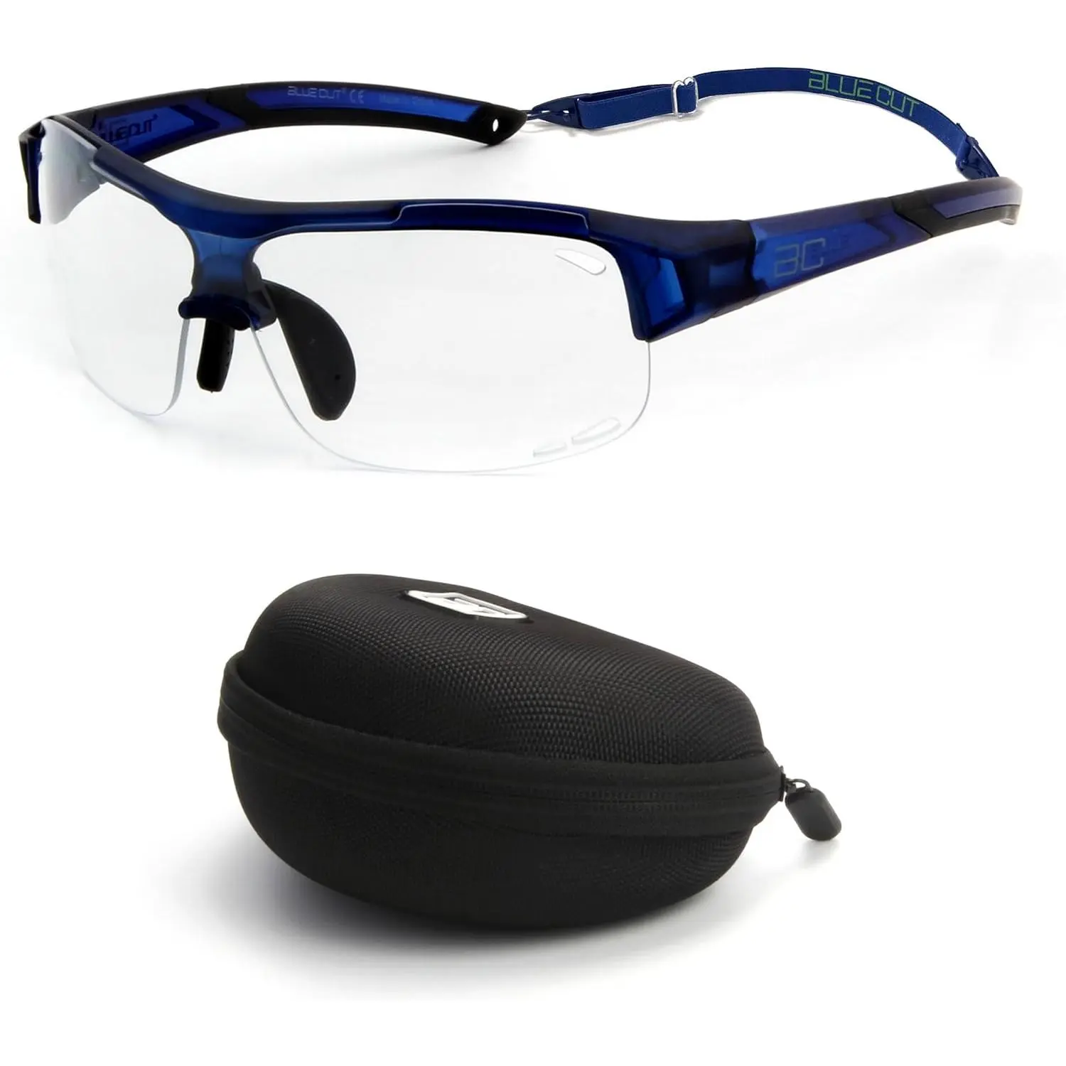 Sports Wraparound Eyewear - Pickleball & Cycling Goggles, Interchangeable Lenses, Anti-Fog, UV Protection