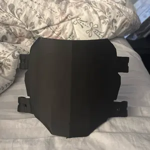 ODI Front Plate for All E-moto - Black Color, Compatible with Various E-moto Models, Durable and Reliable