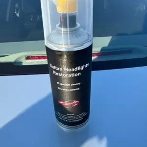 Sultan Headlights Restoration #1 Cleaning Agent for Cars 10 oz EPA Safe Quality Brand in USA