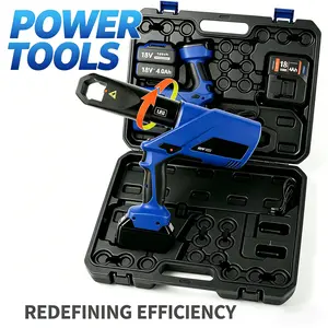 LT&120KN Cordless Electric Nut Splitter Tool EB-36 360° Rotatable Head 2-Stage Hydraulic System for M12-M36 Nuts Auto Repair Construction Maintenance