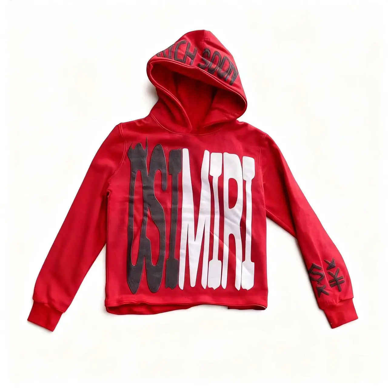 OSIMIRI Men's Letter Print Hoodie, Casual Fashion Harajuku Star Pullover Sweatshirt, Streetwear Jacket - Menswear Sweaters, Men's Tops
