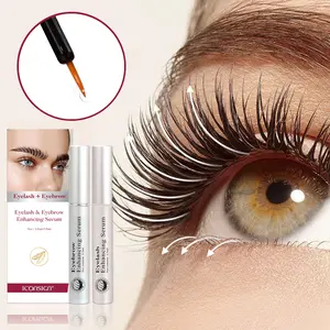Iconsign Eyelash Growth Serum, Hormone-Free Gentle Non-Irritating Formula, Multi-Plant Essence Lash Enhancer, Promotes Longer Fuller Lashes
