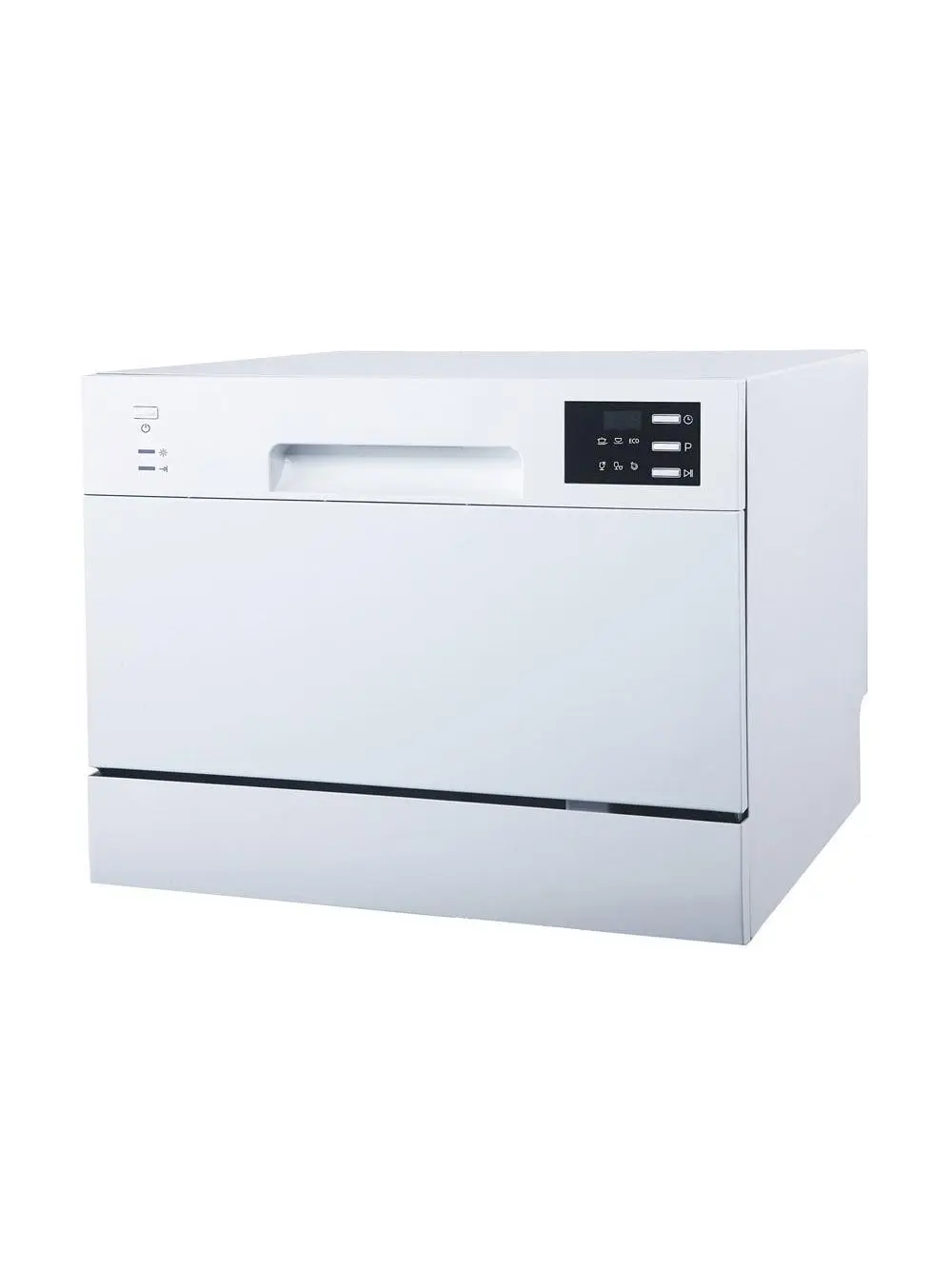Energy Star Countertop Dishwasher with Delay Start & LED, White