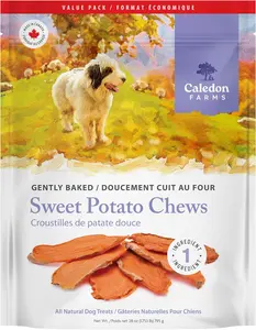 Caledon Farms Value Pack Sweet Potato Chews Dog Treats 28oz/795G
