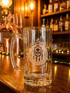 Guadalajara Inspired Etched Beer Mug Drinkware Glass