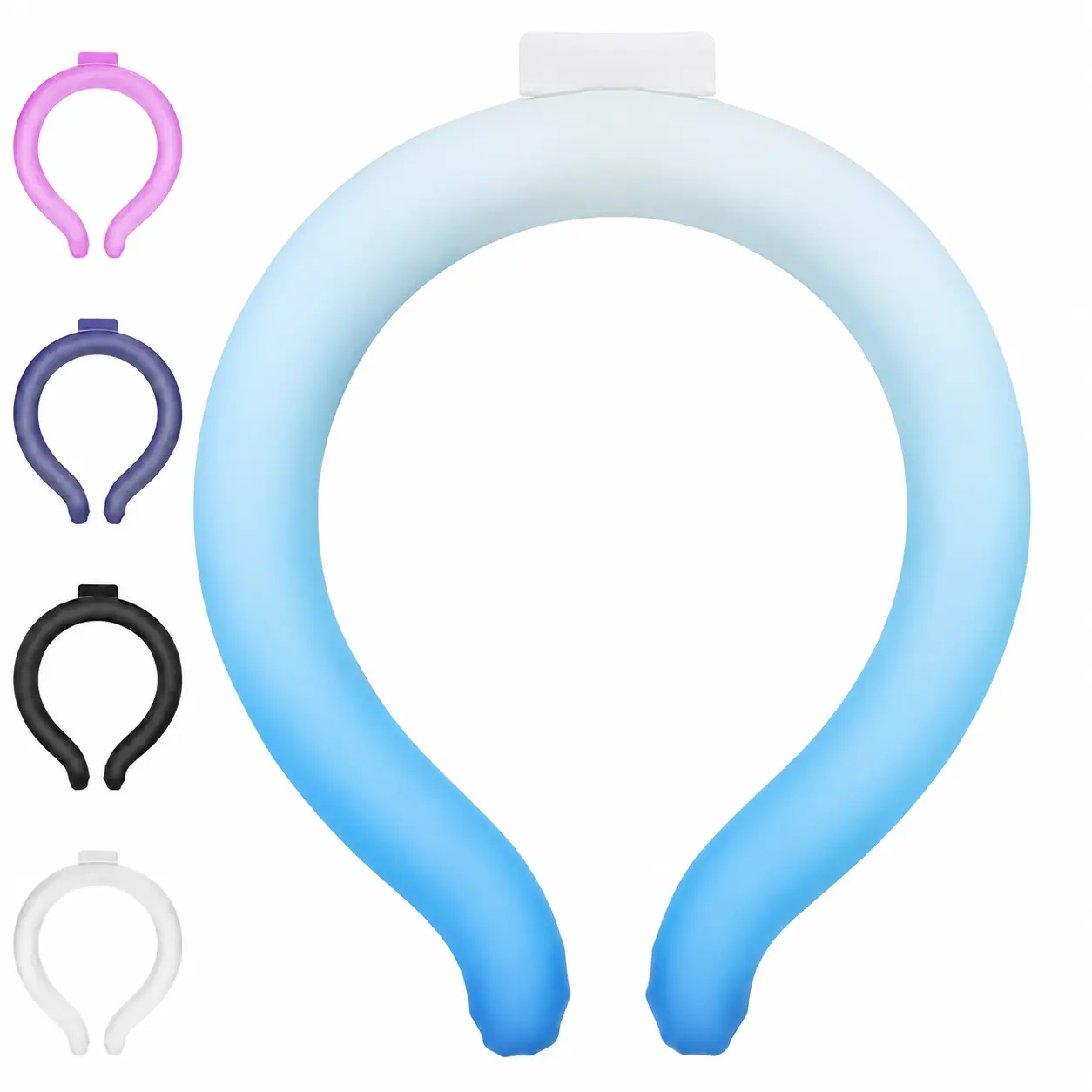 Neck Cooling Tube  - Reusable 18°C/64°F Wearable Cooler for Summer, Hot Weather & Outdoor Sports | Long-Lasting Relief for Men and Women (Hands-Free Cold Pack)
