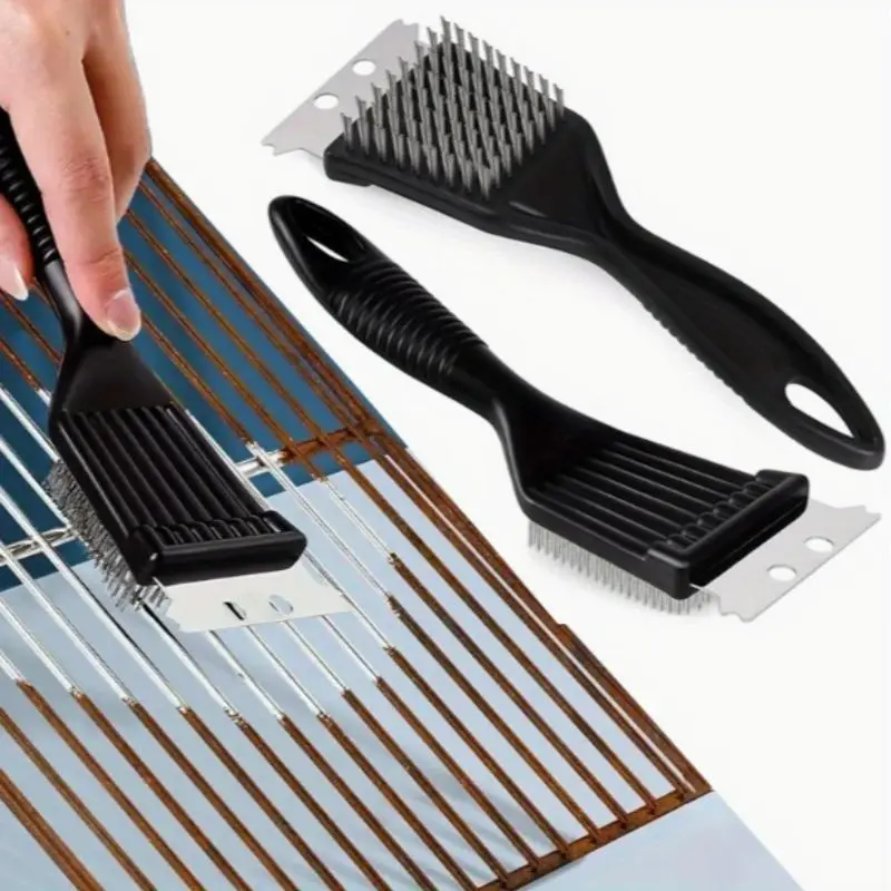 Outdoor Grill Tool, Portable Multifunctional Cleaning Tool, Stain Removal Scraper, Barbecue Utensils for Cleaning, Rust Prevention, Paint Stains, Grill Brush, Bbq Tools, Barbecue Accessories