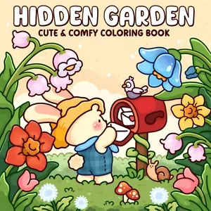 1pc HIDDEN GARDEN coloring book For Adults And Kids,Simple And Big Designs For Relaxat colouring books, zero foundation drawing to relieve stress coloring book,Christmas gift, Therapeutic Coloring,Back to school gifts