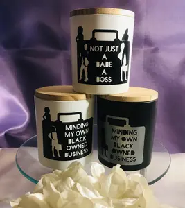 Meet Celeste an affirmation candle in the scent of watermelon lavender.  A double wicked candle