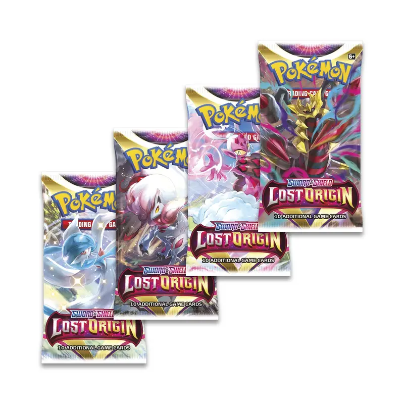 lost origin booster box card list Origin:  The Trainer Court Each booster pack contains a parallel foil card among the assortment of 10 cards Pokmon TCG: Sword & Shield-Lost