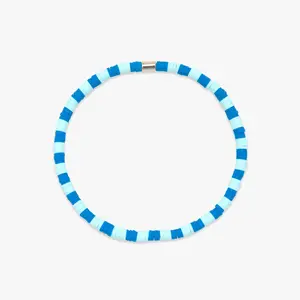 Blue Wave Seascape Stretch Anklet