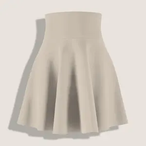 Signature Series Flared Skater Skirt — Travertine Beige