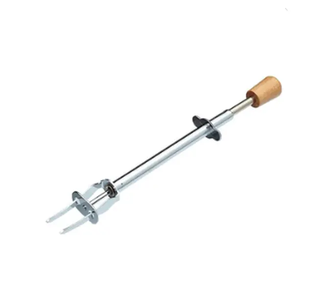 Jersey Pickles Telescopic Pickle Fork – Retro Button-Operated Grabber for Pickles & Olives
