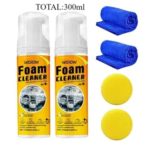 All-Around Foam Cleaner - Car Care Interior Care - Effective Stain Remover for Car Seats, Carpets, and Upholstery - Gentle, Non-Toxic, and Easy to Use  car interior foam cleaner Powerful Car Interior Foam Cleaner auto interior cleaning,auto accessories