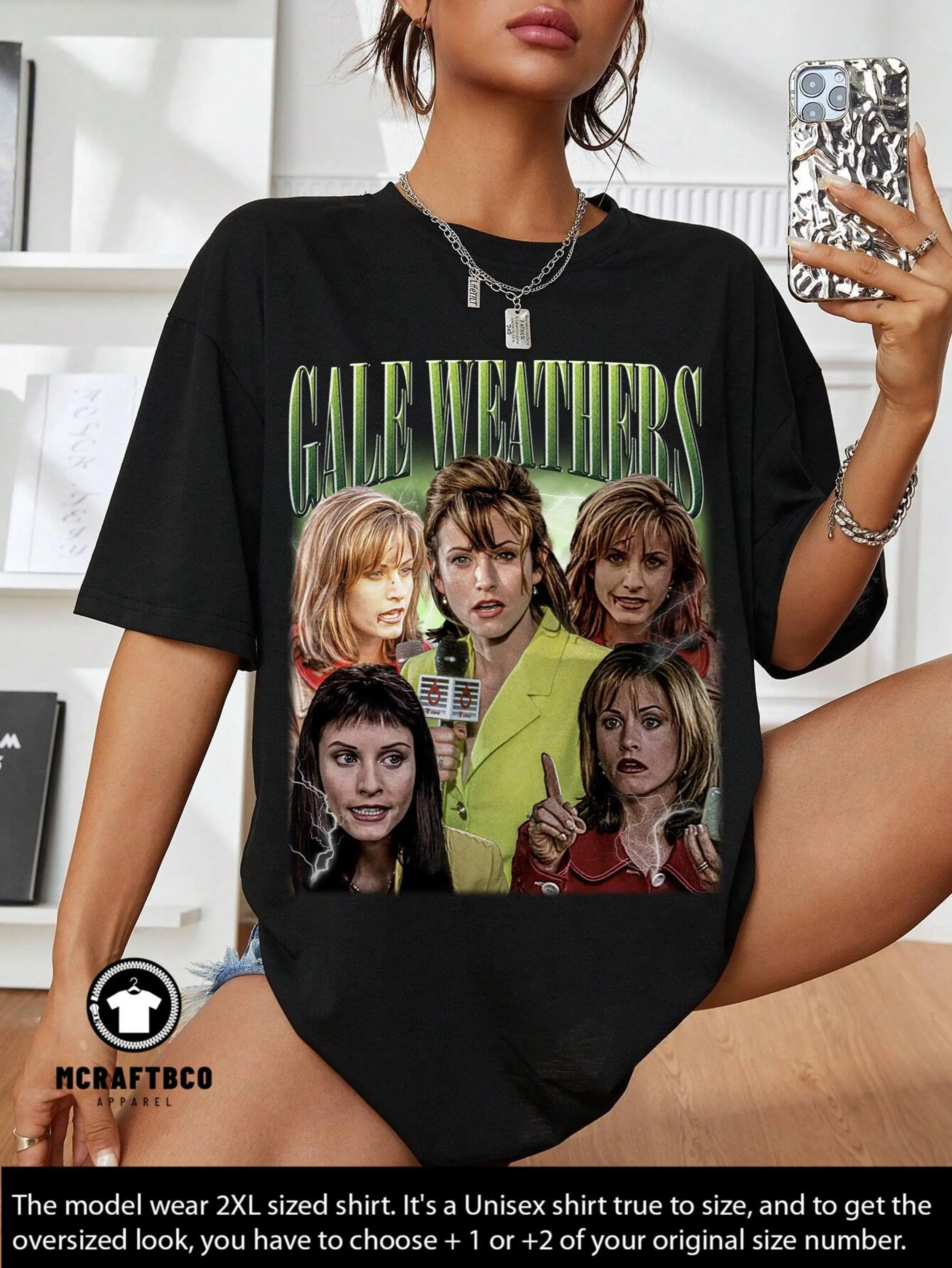Gale Weathers Vintage T-Shirt, Limited Gale Weathers Vintage T-Shirt, Gale Weathers Gift For Women and Man Unisex T-Shirt