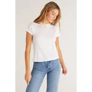 Modern Slub Tee - White