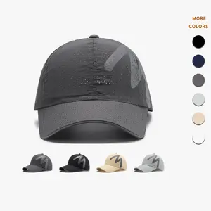 1 Quick-Dry and Breathable Baseball Cap, Letter Print Sporty Style, Sandwich Mesh Structure with Reflective Strips, For Sports Enthusiasts and Fashion-Forward Individuals, Suitable for Night Running, Outdoor Training, and Casual Daily Outfits.