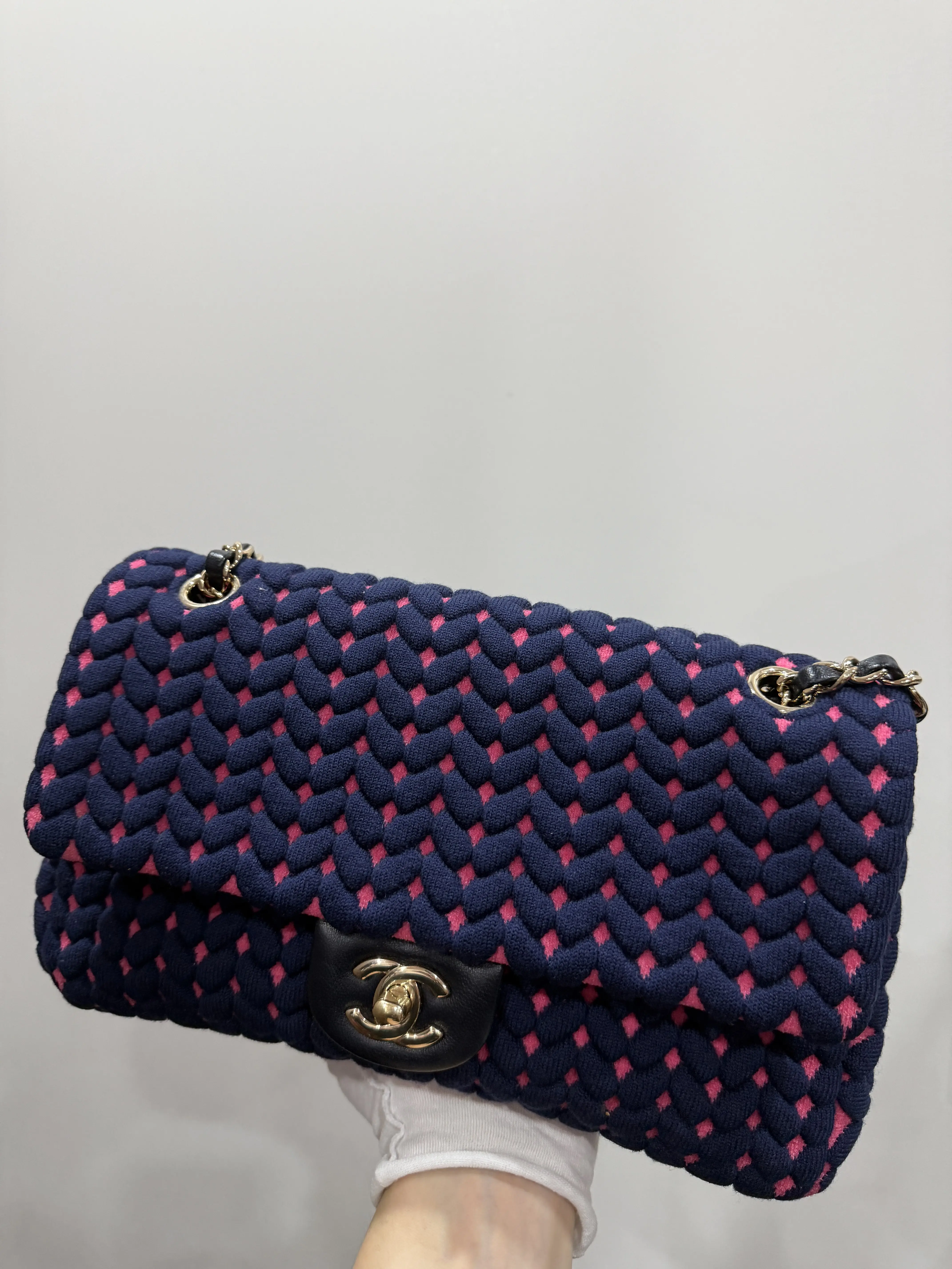 Pre-owned CHANEL Flap Tweed Fabric Shoulder Bag Multicolor