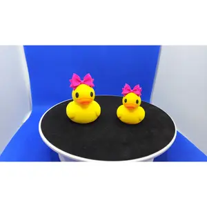 3D Printed Cruise Duck with Big Bow – Hide and Find Game Toy
