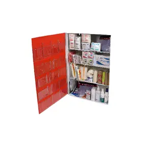 Industrial Metal First Aid Kit - 4 Shelf