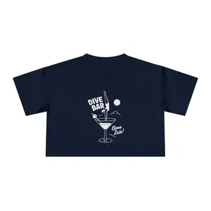 Dive Bar Crop Tee Invert