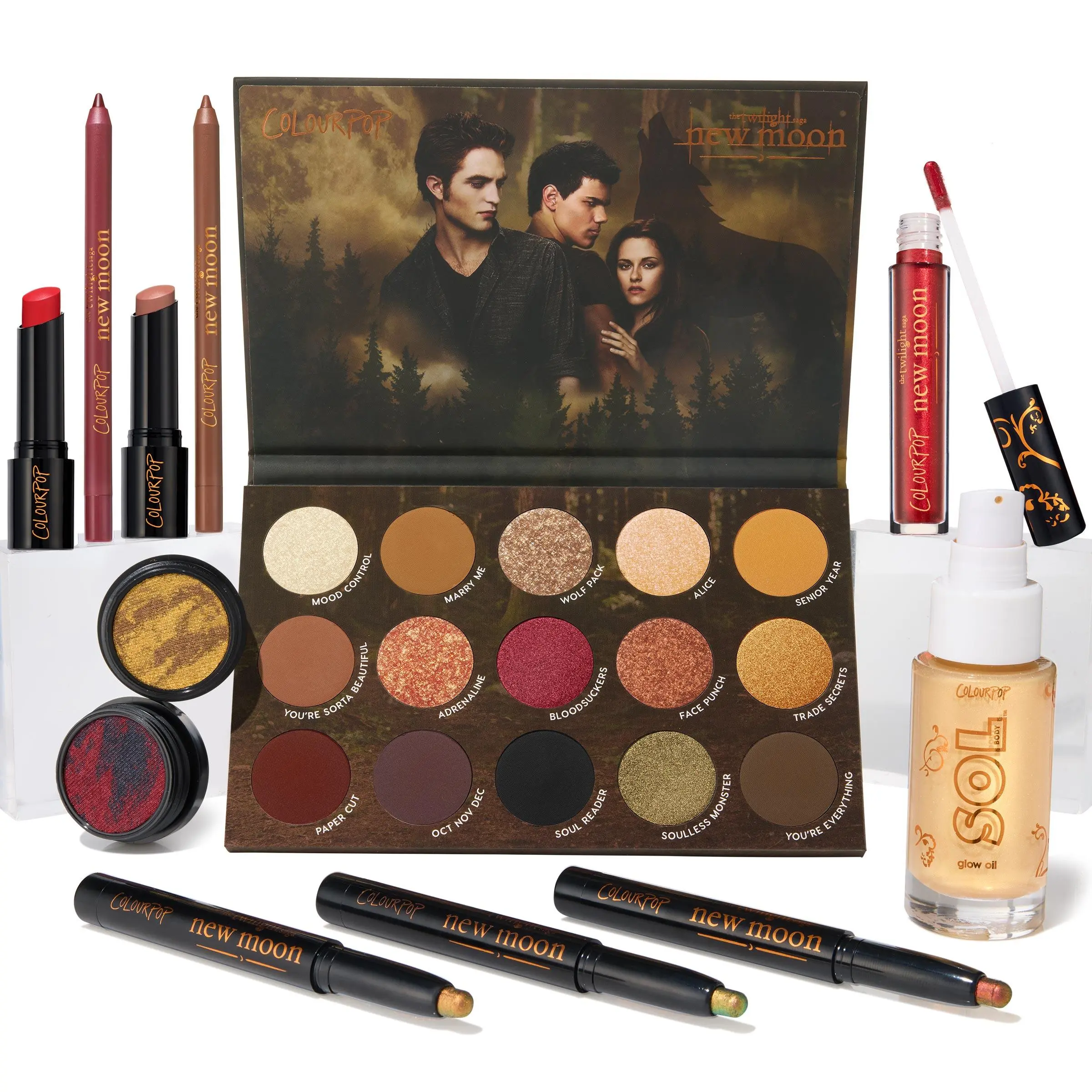 ColourPop® x Twilight New Moon x ColourPop Full Collection ColourPop® x Twilight New Moon x ColourPop Full Collection