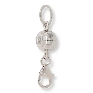 Bellezza Diamond-Cut Magnetic Lobster Clasp Fastener