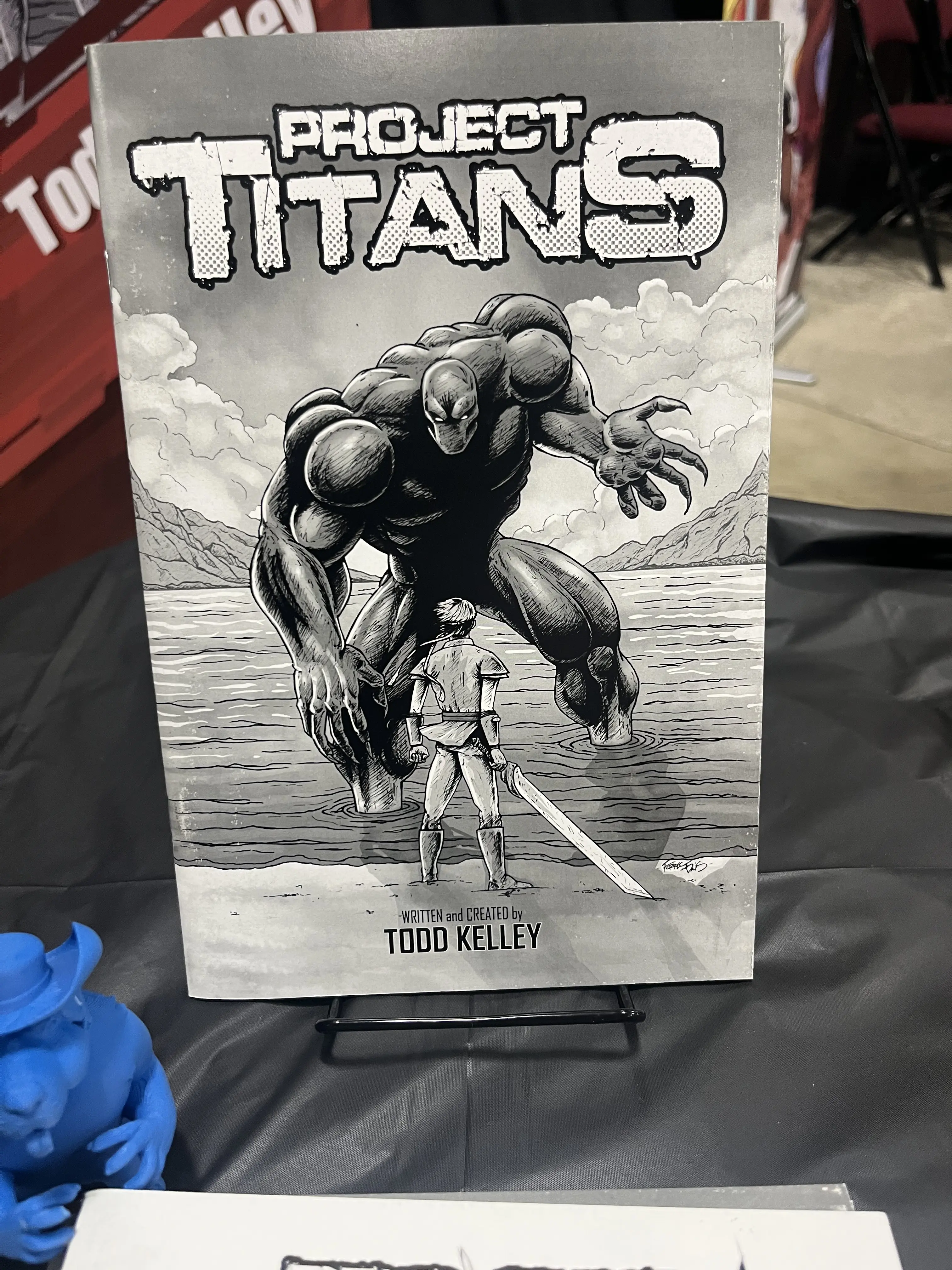 Project Titans Issues 1-3- Comic Book, Manga Inspired Art