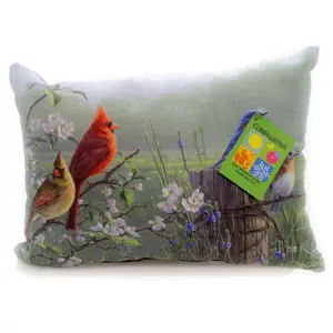 212 MAIN Dye Sublimation Poly-Cotton Pillow, 18x13" Meadows Edge Design, Unique Artwork for Textiles & Soft Furnishings Bedding