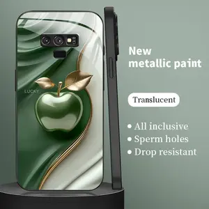 Suitable for [Galaxy Note9] New high-end glazed glass mobile phone case new business simple explosion-proof mobile phone case affordable anti-fall anti-fingerprint 995