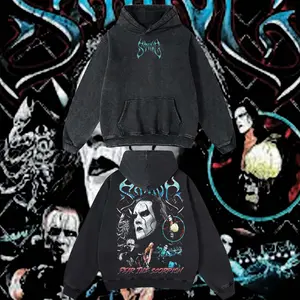 Reality.Wear Limited Stingg - WWE Hoodie Tshirt Acid Washed Heavyweight Cotton Tshirt, 100% Cotton retro Washed anime t-shirt, vintage streetwear tee, Y2K graphic top