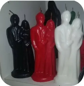 Bride & Groom Ritual Candle Union Love Binding Work Decor Light Wedding Ornaments for Sacred Bond Ceremonies